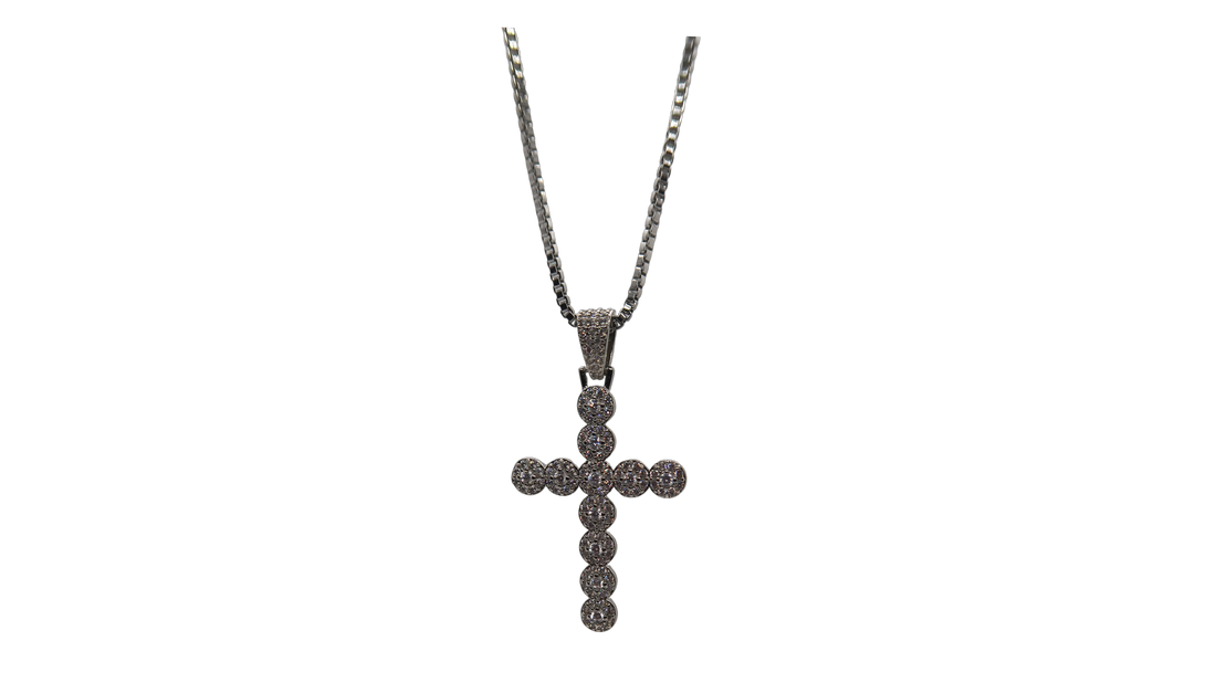 mini cross pendant